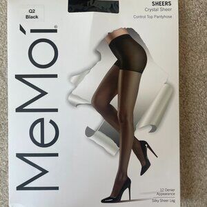 NWT black sheer tights